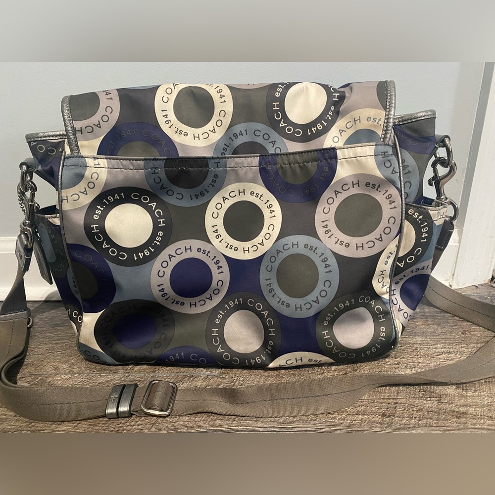 Coach Signature Snaphead Diaper Bag - Picture 2 of 7